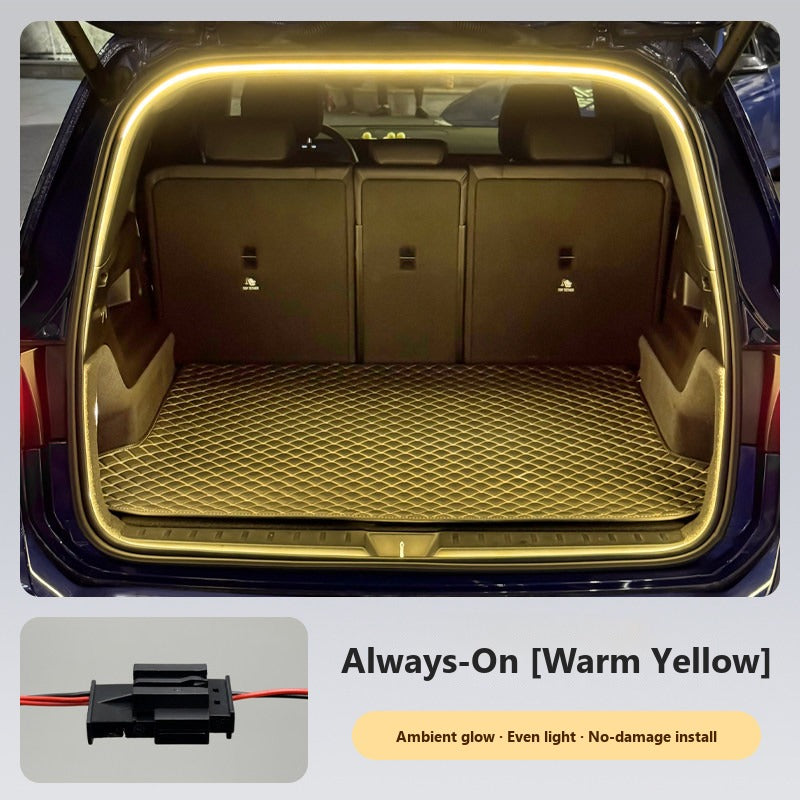 Mercedes SUV trunk LED light