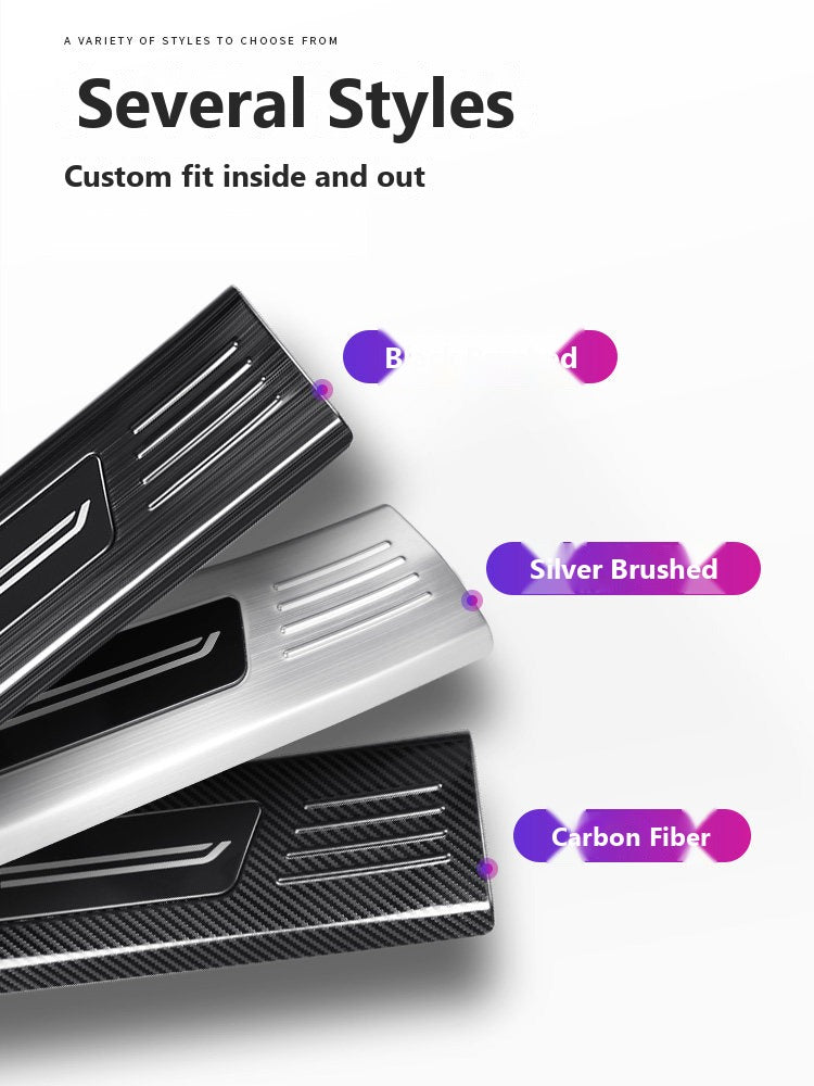 Mercedes GLE Coupe door sill plates