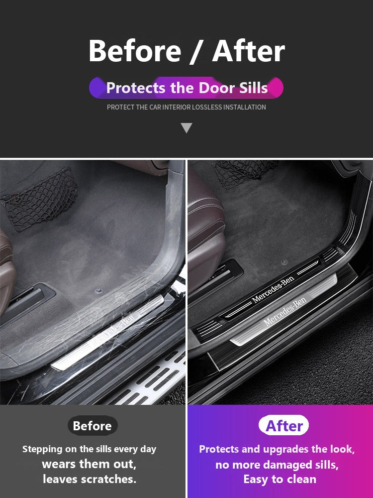 Mercedes GLE Coupe door sill plates