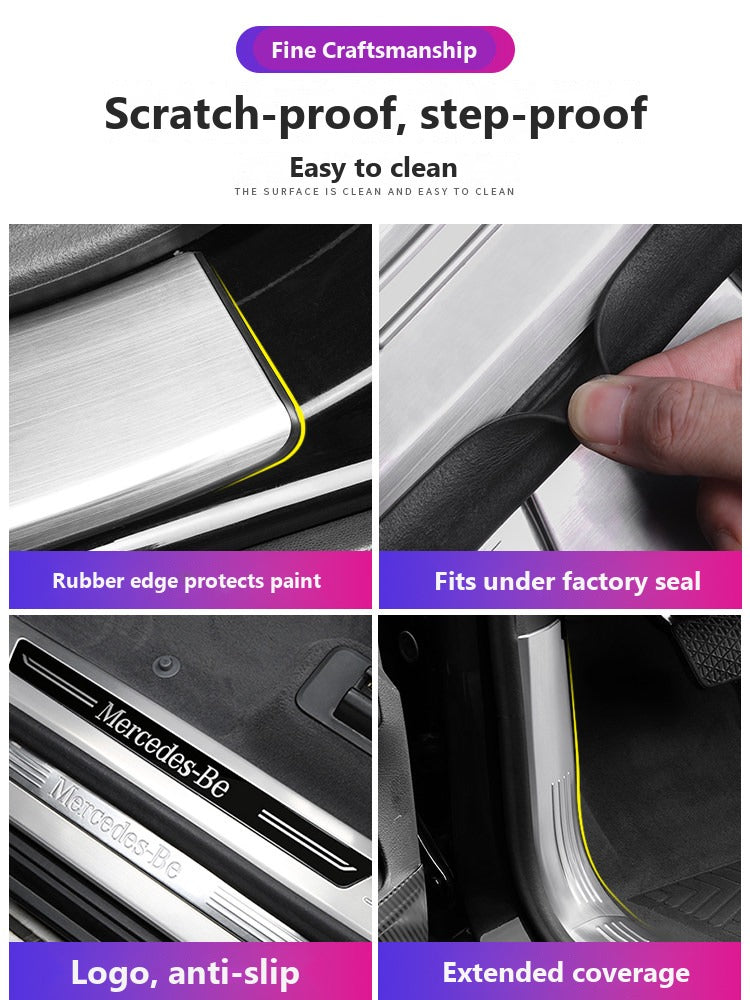 Mercedes GLE Coupe door sill plates