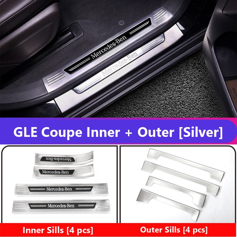 Mercedes GLE Coupe door sill plates