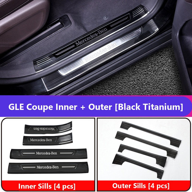 Mercedes GLE Coupe door sill plates