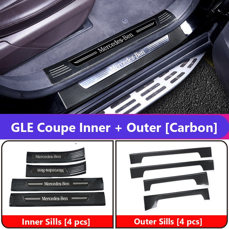 Mercedes GLE Coupe door sill plates