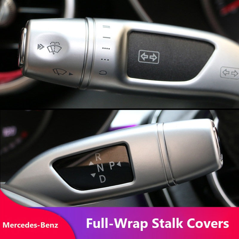 Mercedes wiper and gear stalk covers