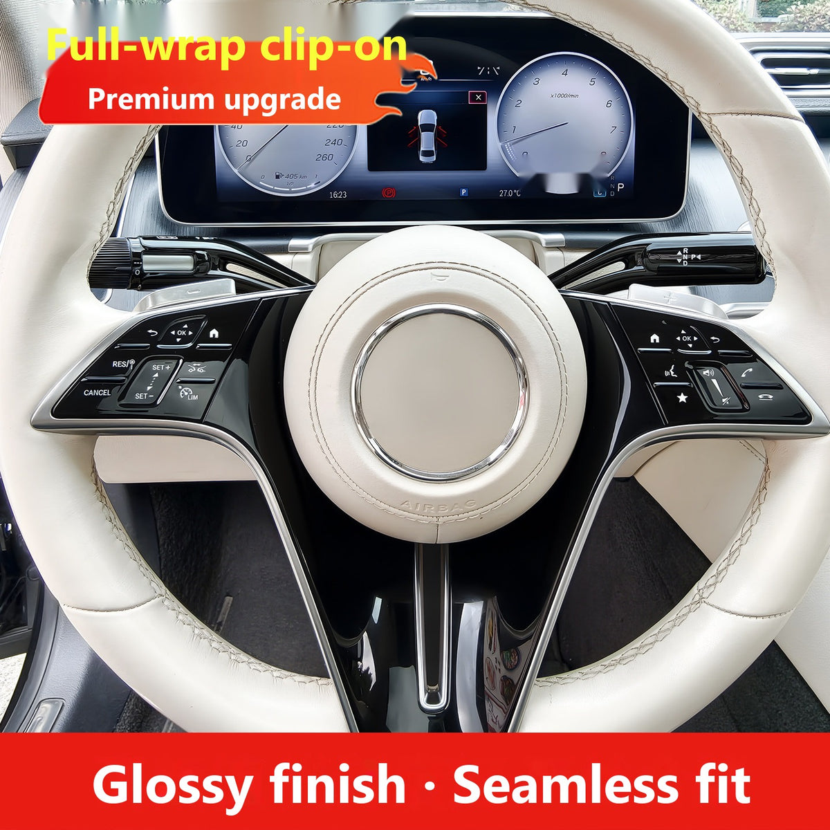 Mercedes wiper and gear stalk covers