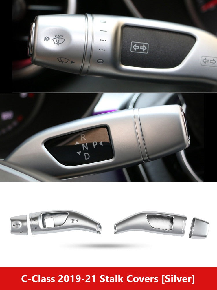 Mercedes wiper and gear stalk covers