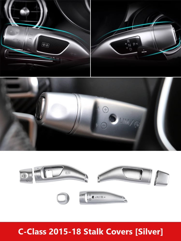 Mercedes wiper and gear stalk covers