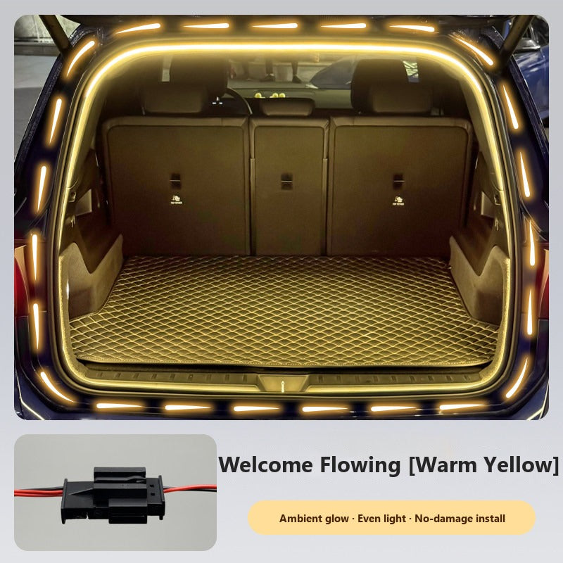 Mercedes EQ trunk LED light