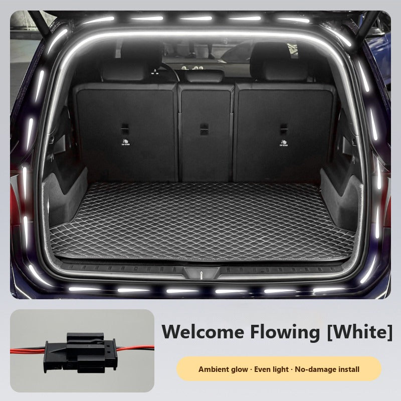 Mercedes EQ trunk LED light