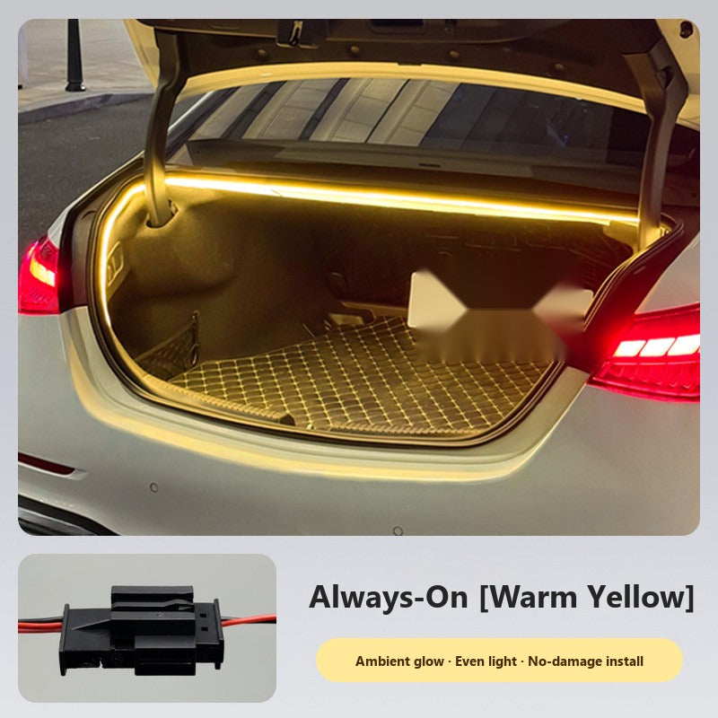Mercedes EQ trunk LED light