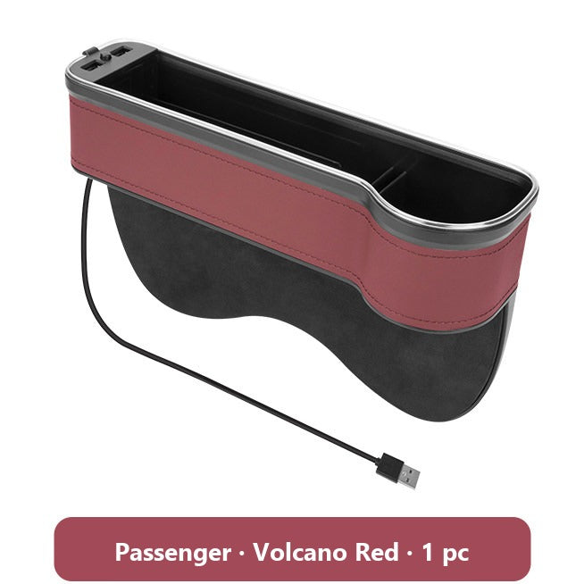 Mercedes seat gap organizer with ambient light