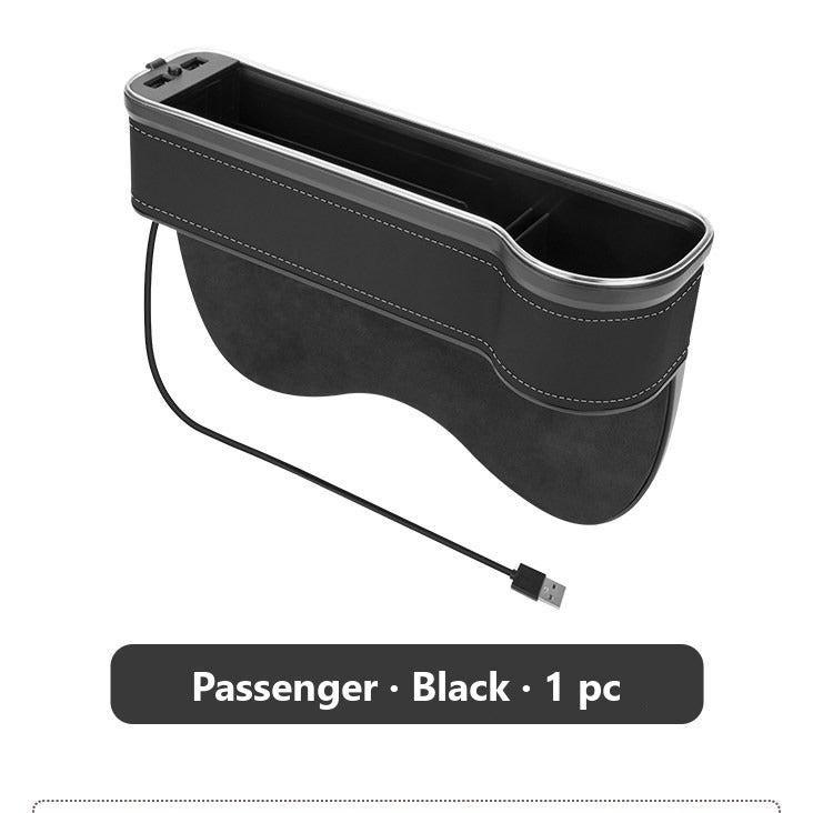 Mercedes seat gap organizer with ambient light