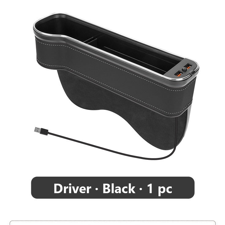 Mercedes seat gap organizer with ambient light