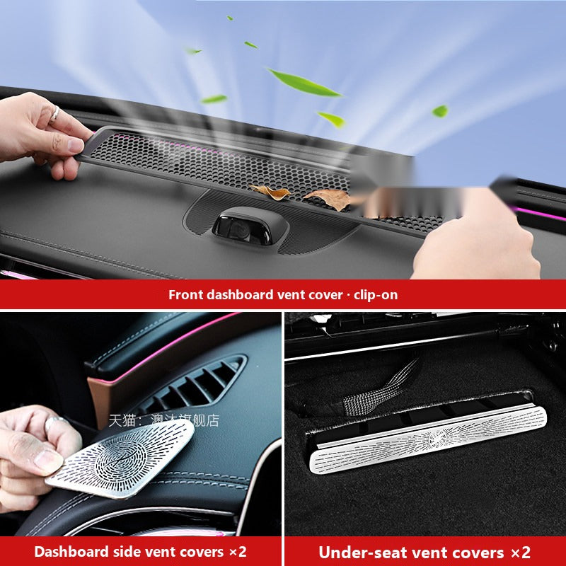 Mercedes air vent covers and grille insect nets