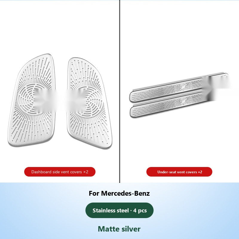 Mercedes air vent covers and grille insect nets