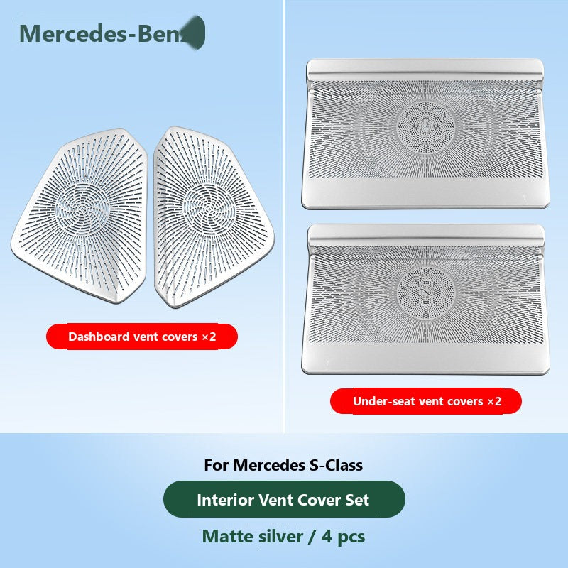 Mercedes air vent covers and grille insect nets