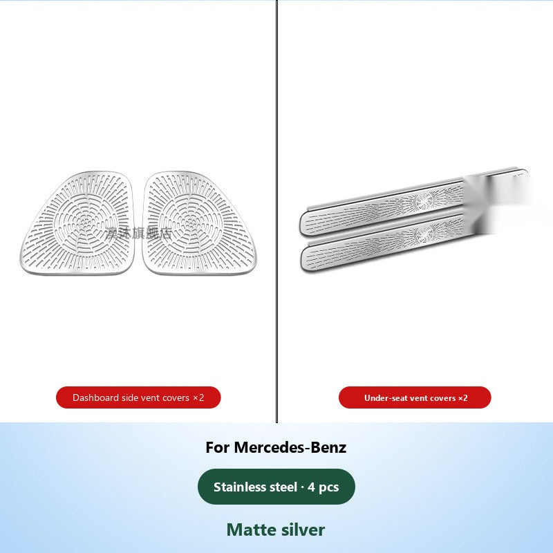 Mercedes air vent covers and grille insect nets