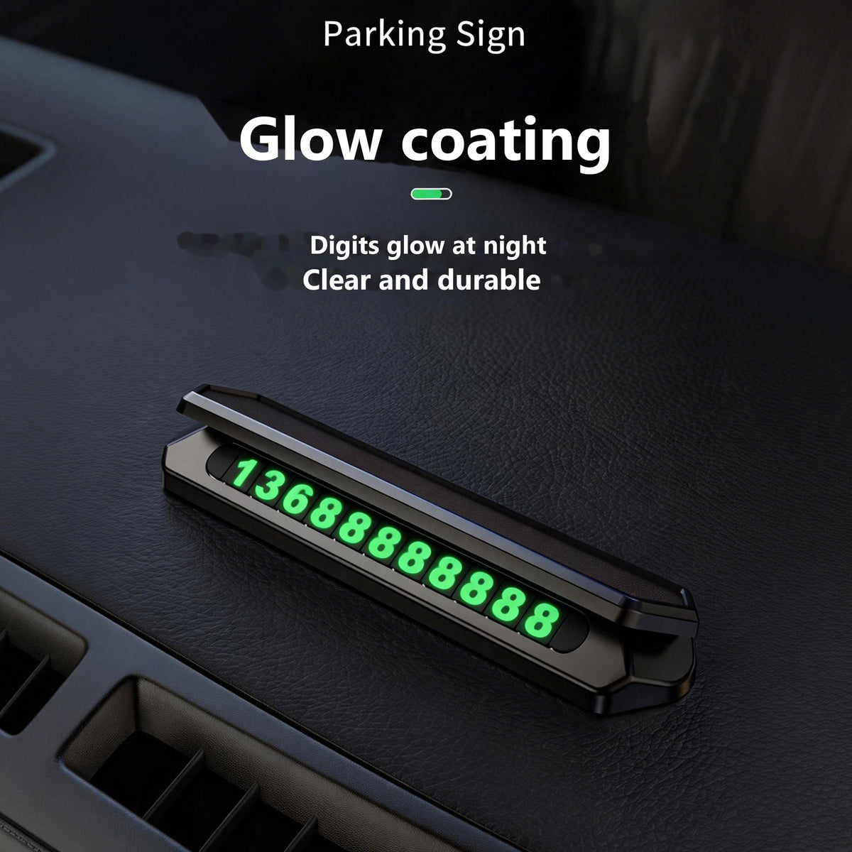 Mercedes dual number parking plate