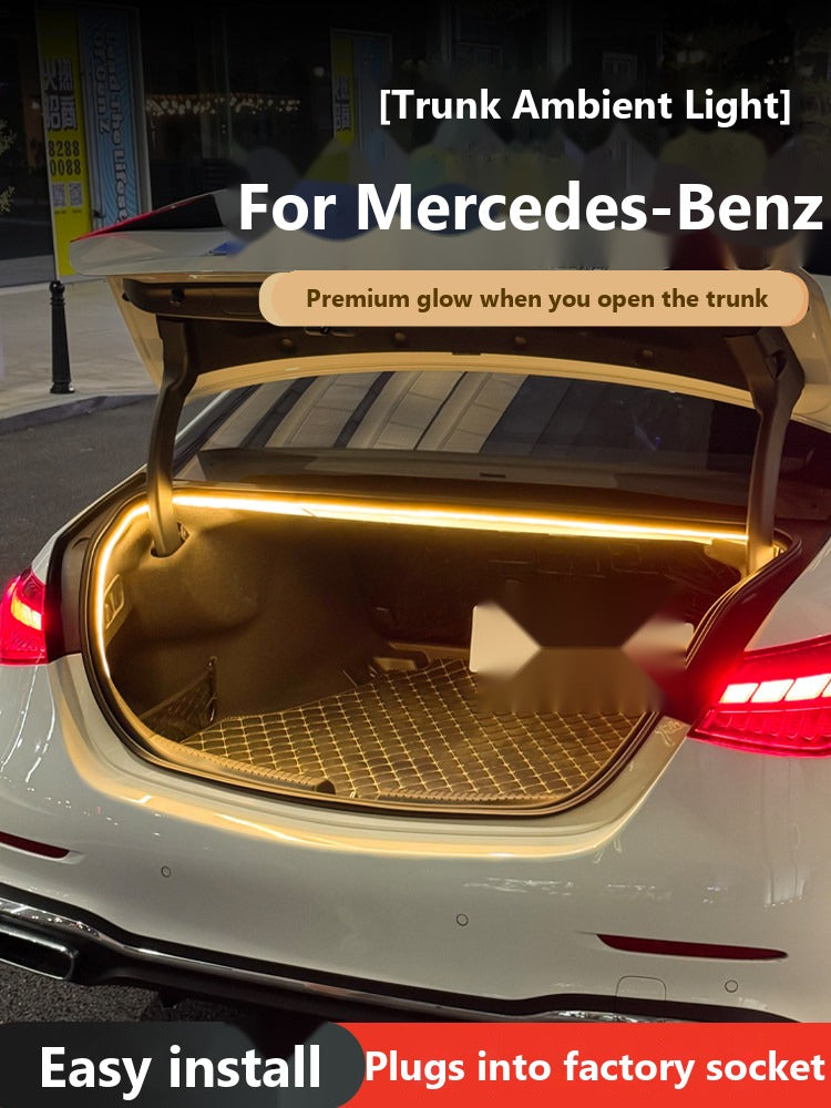 Mercedes trunk LED light