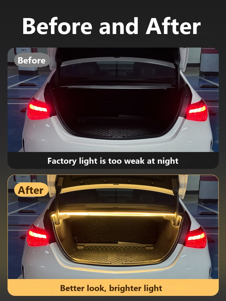 Mercedes trunk LED light