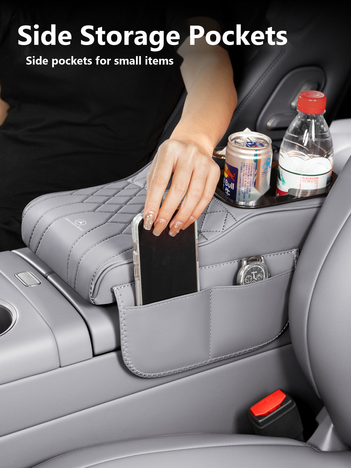 Mercedes armrest box riser cushion