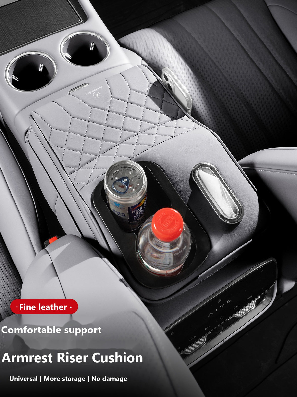 Mercedes armrest box riser cushion