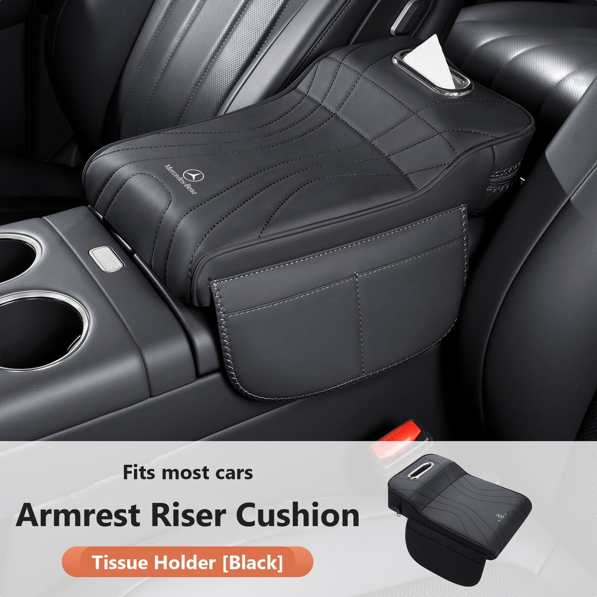 Mercedes armrest box riser cushion