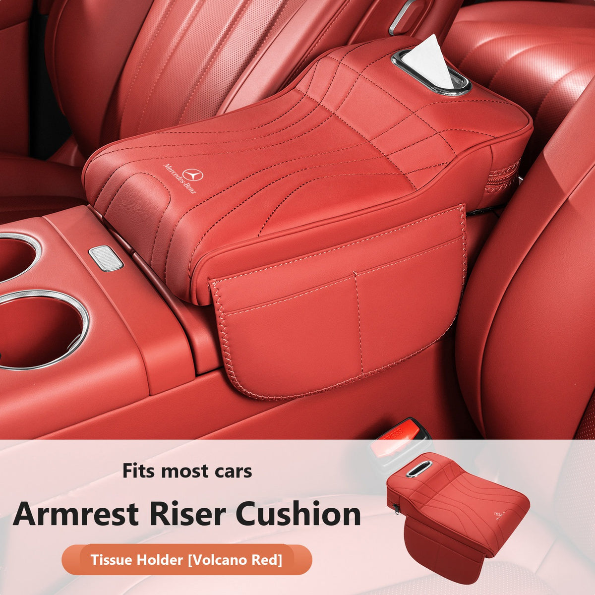 Mercedes armrest box riser cushion