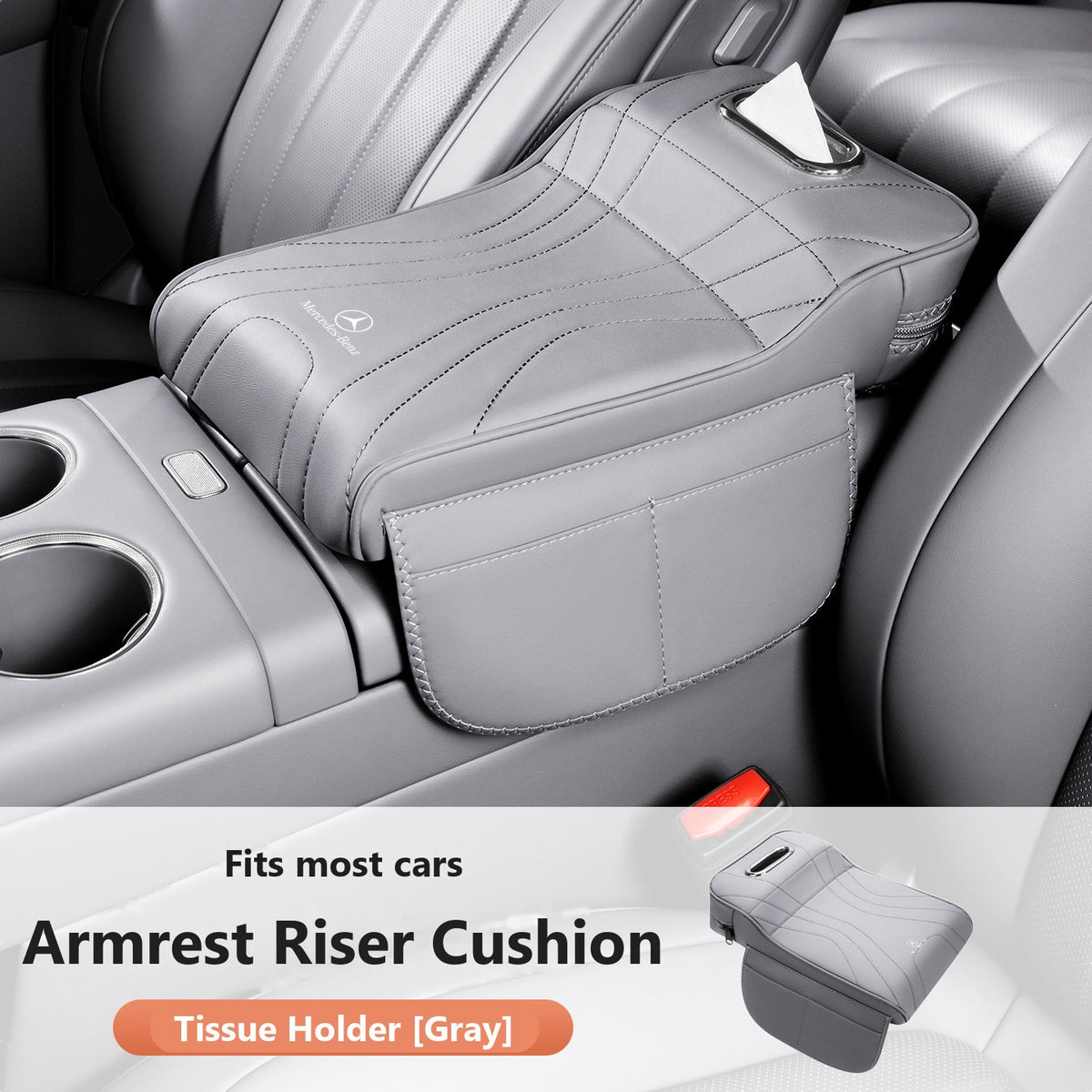 Mercedes armrest box riser cushion