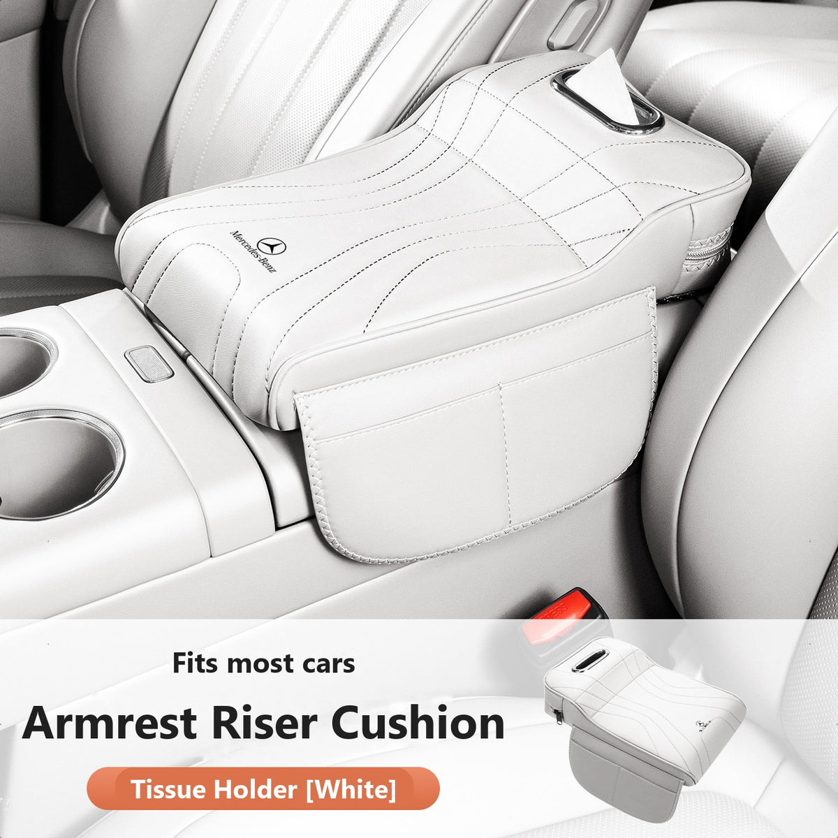 Mercedes armrest box riser cushion