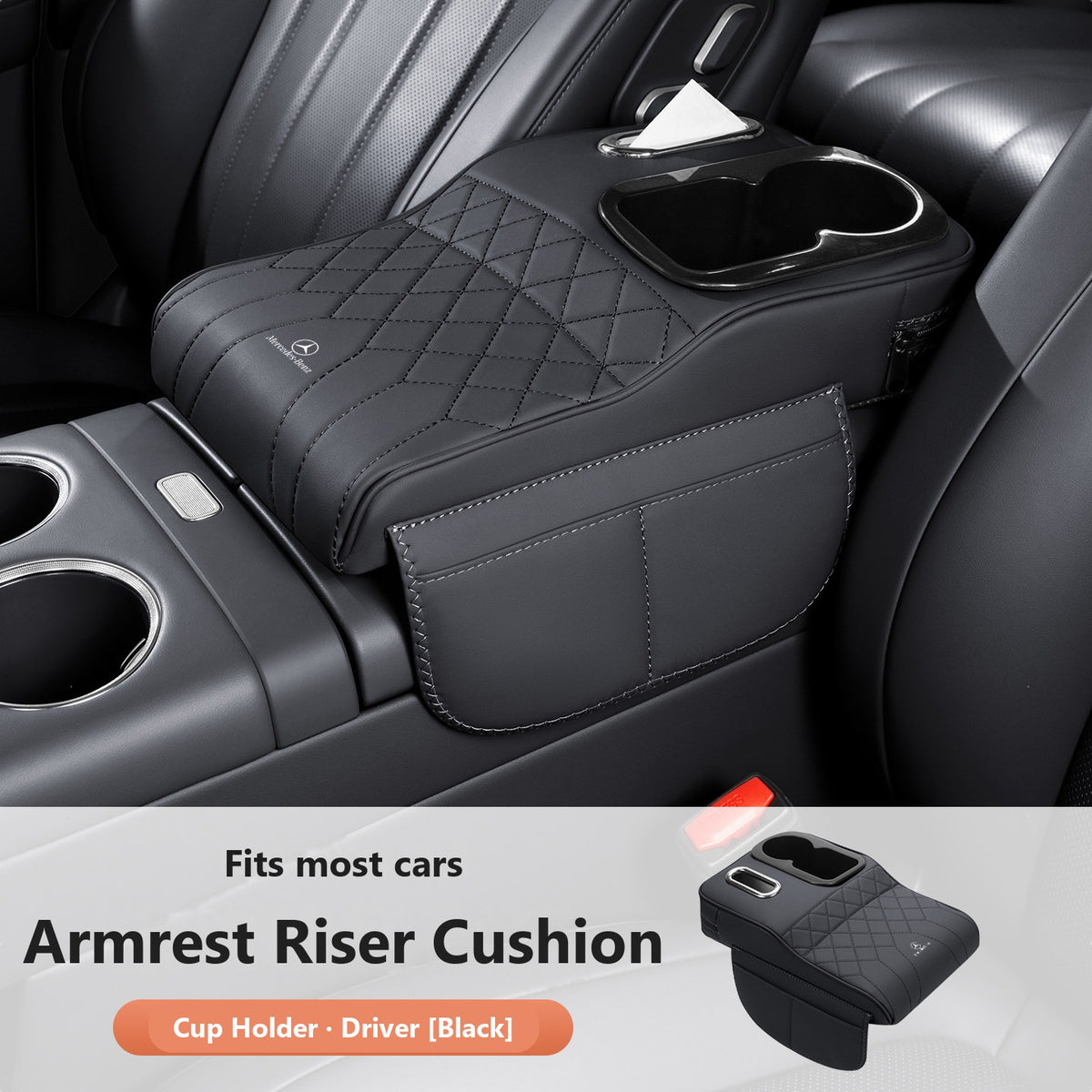 Mercedes armrest box riser cushion