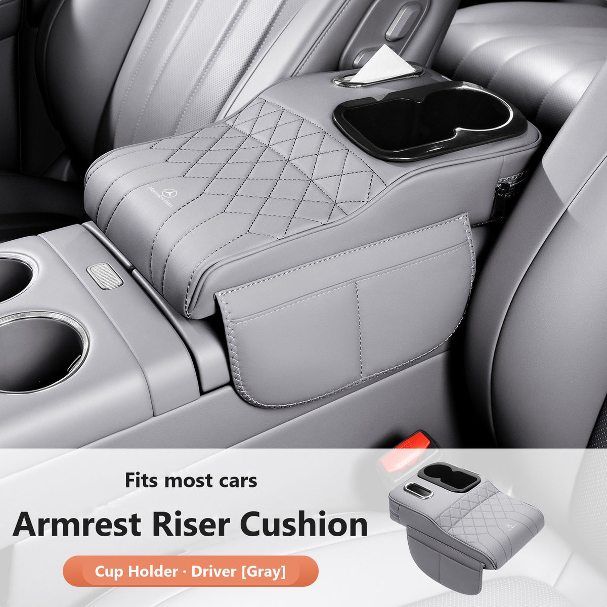 Mercedes armrest box riser cushion