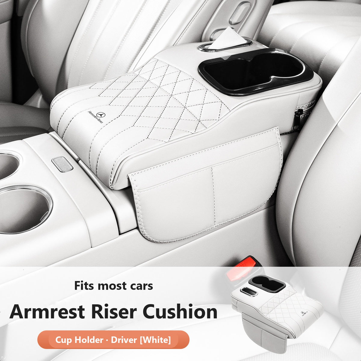 Mercedes armrest box riser cushion