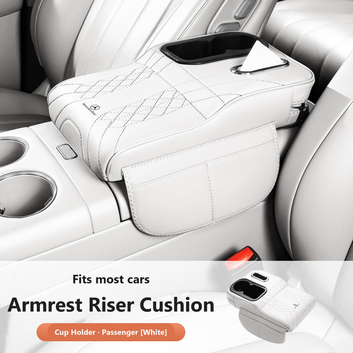 Mercedes armrest box riser cushion