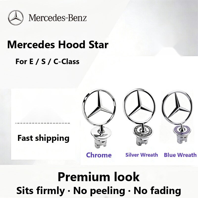 Mercedes hood star ornament