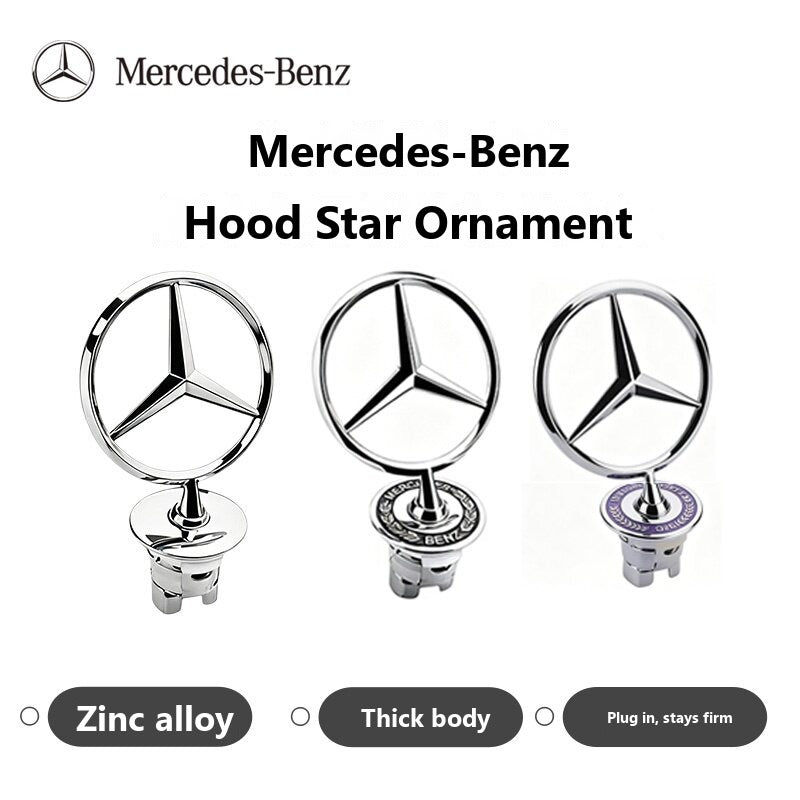 Mercedes hood star ornament