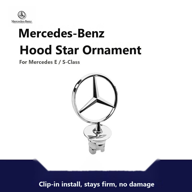 Mercedes hood star ornament