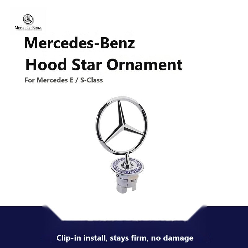 Mercedes hood star ornament
