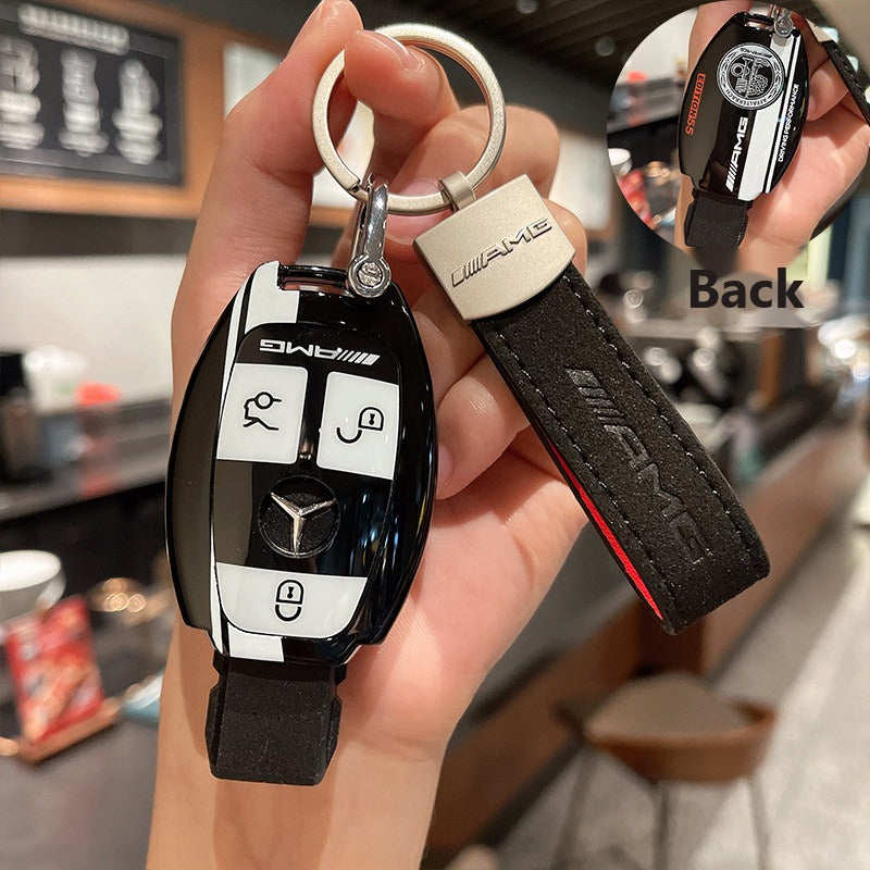 Mercedes-Benz AMG Edition 55 Track Key Case with Wrist Strap – Classic Smart Key