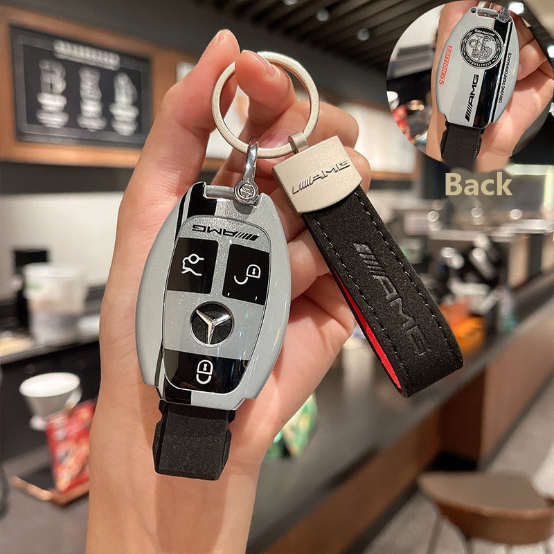 Mercedes-Benz AMG Edition 55 Track Key Case with Wrist Strap – Classic Smart Key
