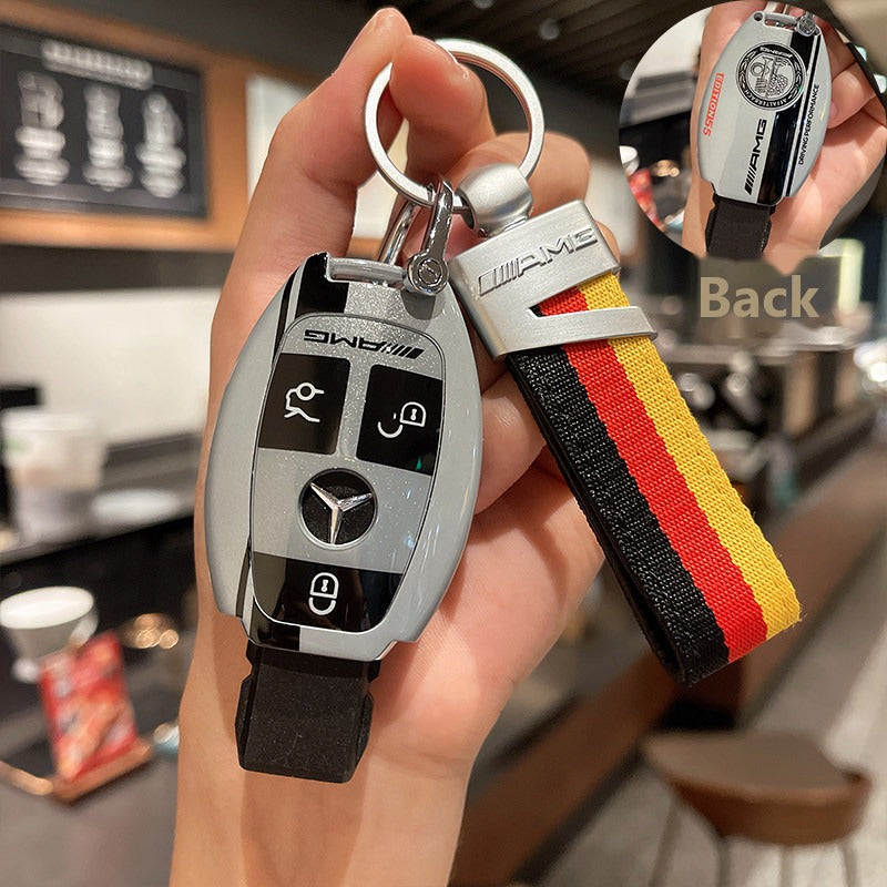 Mercedes-Benz AMG Edition 55 Track Key Case with Wrist Strap – Classic Smart Key