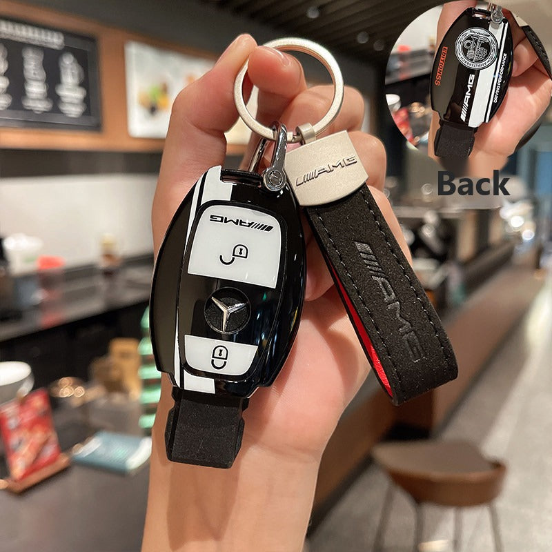 Mercedes-Benz AMG Edition 55 Track Key Case with Wrist Strap – Classic Smart Key