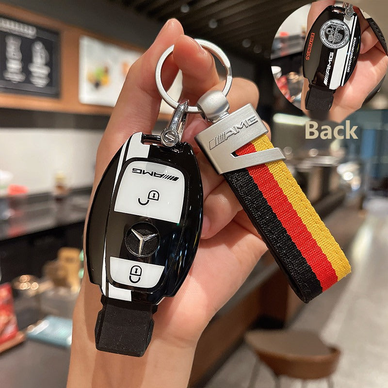 Mercedes-Benz AMG Edition 55 Track Key Case with Wrist Strap – Classic Smart Key