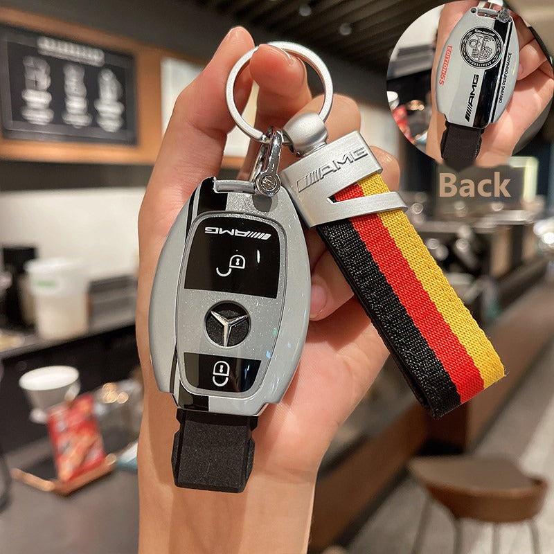 Mercedes-Benz AMG Edition 55 Track Key Case with Wrist Strap – Classic Smart Key