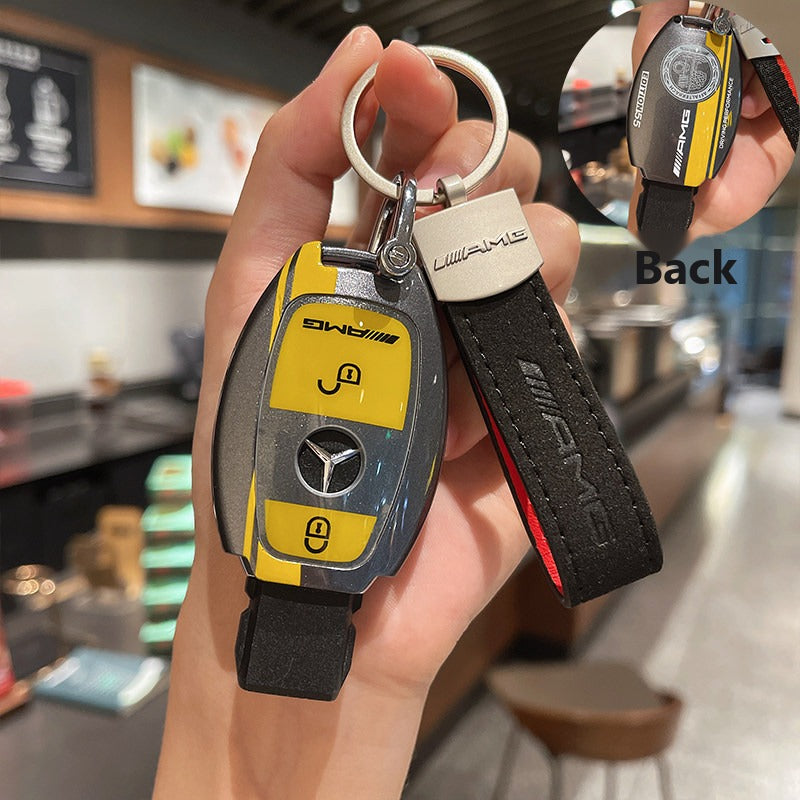 Mercedes-Benz AMG Edition 55 Track Key Case with Wrist Strap – Classic Smart Key