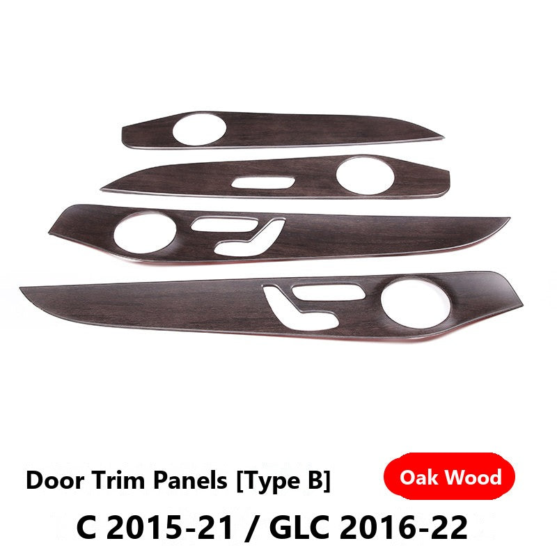 Mercedes C-Class GLC wood trim panels