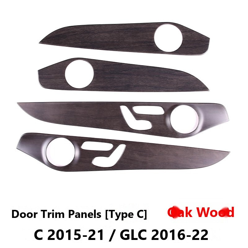 Mercedes C-Class GLC wood trim panels