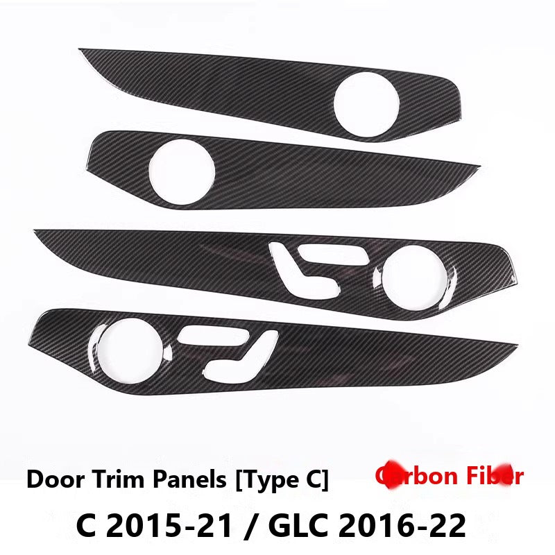 Mercedes C-Class GLC wood trim panels