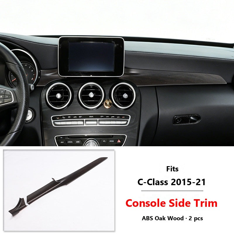 Mercedes C-Class GLC wood trim panels
