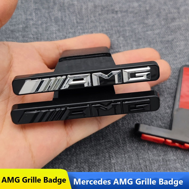 Mercedes AMG grille badge